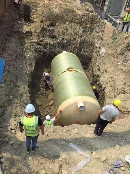 通州区南部县养猪场玻璃钢化粪池项目